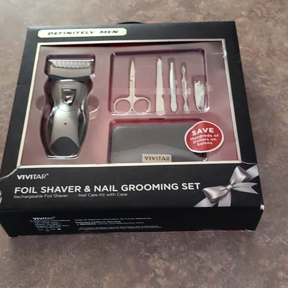 Shaver & Nail Groomer set